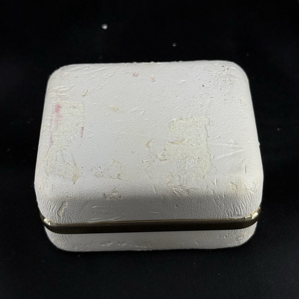 Vintage Black Hills South Dakota Gold Co Sterling Angel Pin Box And Paper