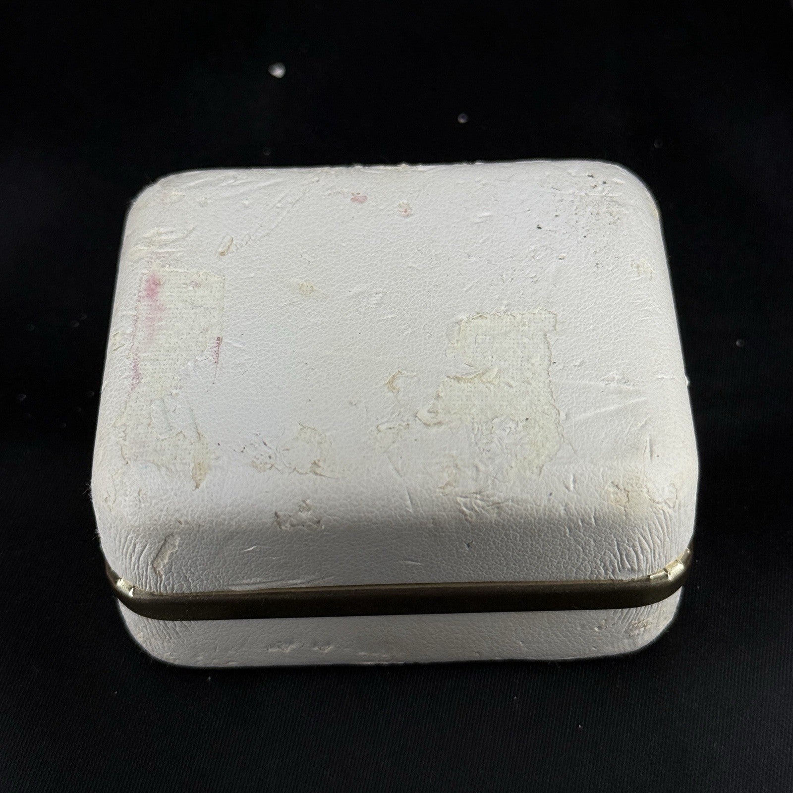 Vintage Black Hills South Dakota Gold Co Sterling Angel Pin Box And Paper