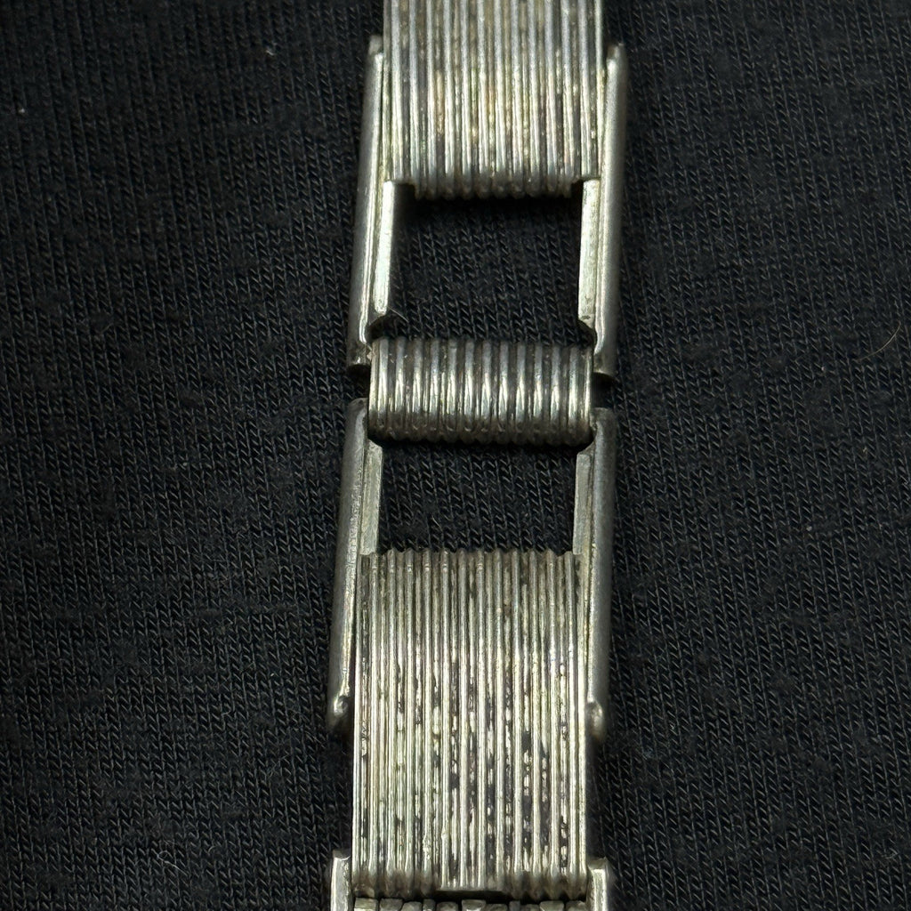 Vintage Silver USSR Bracelet Band For Watch 875 Soviet 17mm 30 Grams
