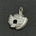 Estate Sterling Silver Noahs Ark Pendant Signed C $ Charm 925