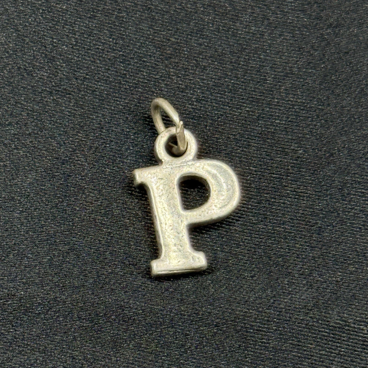 Estate Sterling Silver Sundancer Jewelry Co Letter P 925 Charm Pendant