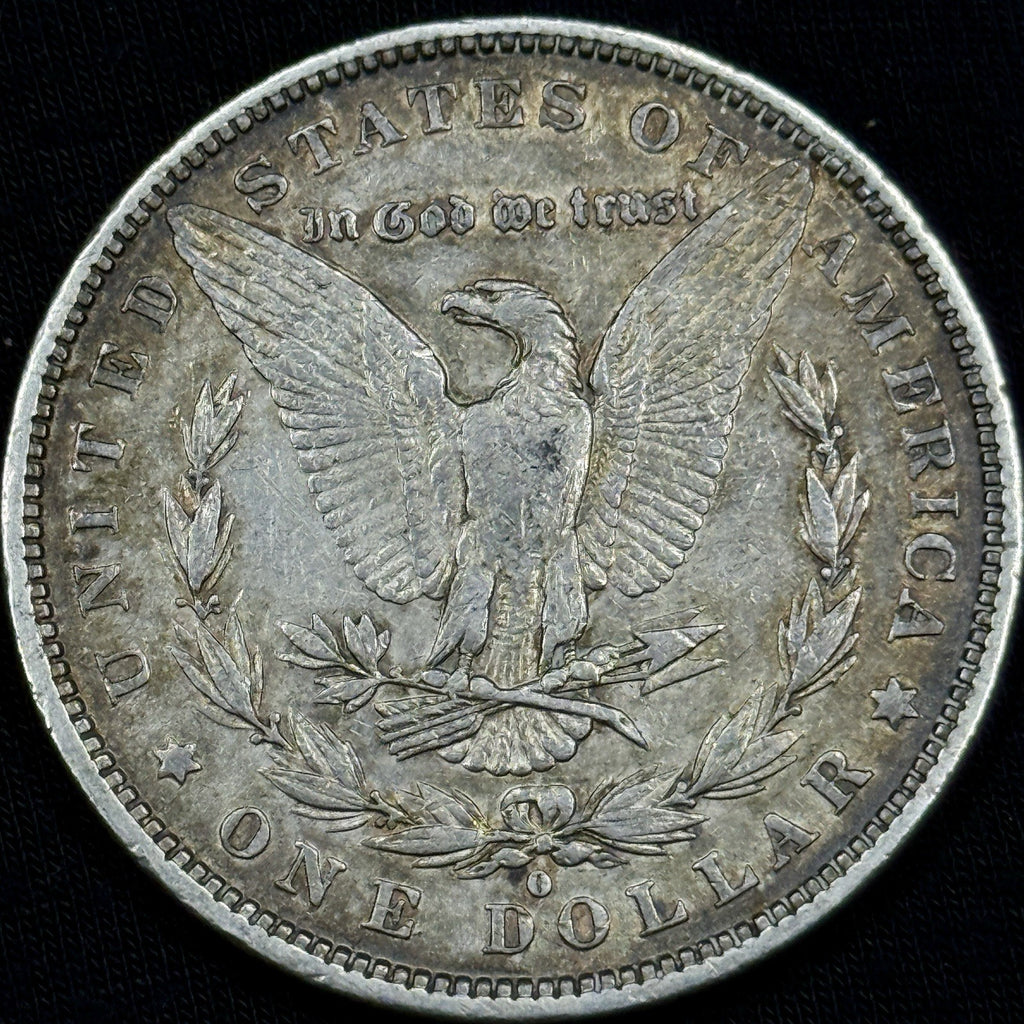 1880-O Morgan Silver Dollar Raw VF Nice Original