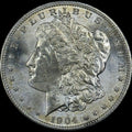1904-O Morgan Silver Dollar Raw Uncirculated UNC BU Nice Original