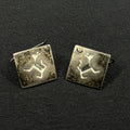 Mexico Estate Sterling Silver Earrings Dog Cat TV-114 925
