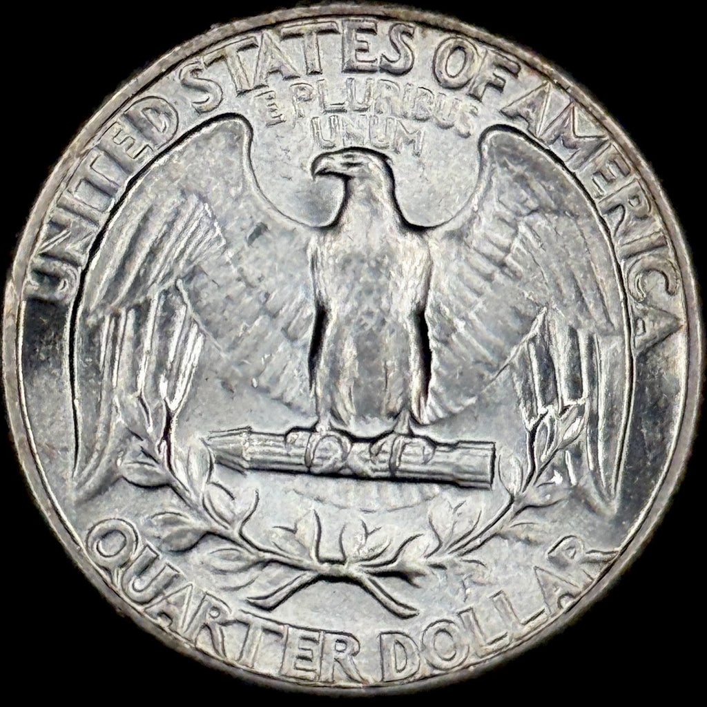 1934 Washington Quarter Silver Uncirculated Medium Motto Original Gem Luster