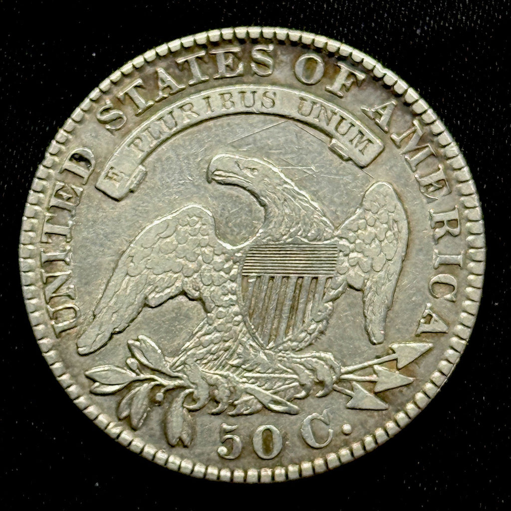 1830 Capped Bust Half Dollar Silver Coin XF Details Capped Bust Type