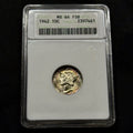1942 Mercury Dime ANACS MS64 FSB FB Attractive Tone Old Holder Soapbox